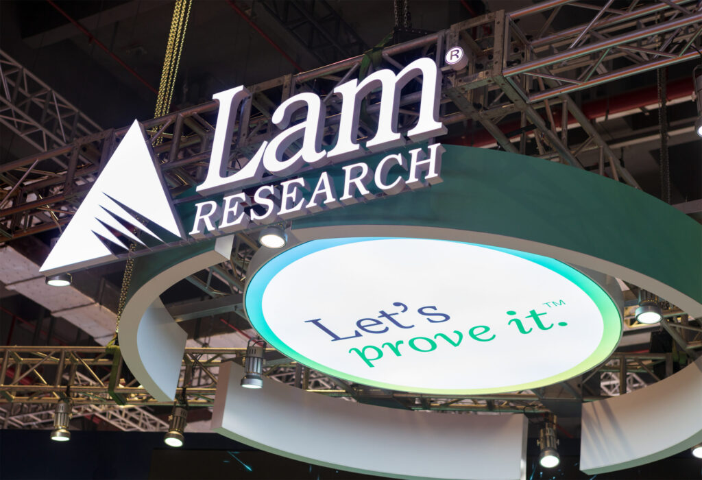 SHANGHAI, CHINA- NOV. 6, 2022: Lam Research sign is seen during the fifth China International Import Expo (CIIE). - Semicon.TODAY