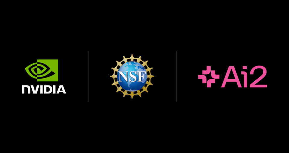 NVIDIAと国立科学財団、米国の科学リーダーシップを推進するオープンAIモデルのAi2開発を支援