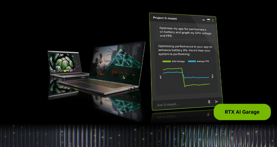 Project G-Assist の新しい軽量 AI モデルが 6GB NVIDIA GeForce RTX および RTX PRO GPU をサポート
