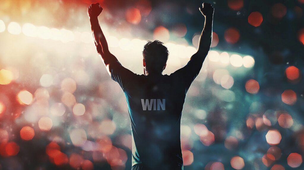 Win Text with Athletes Championship Celebrationアスリートの優勝祝賀ウィンテキスト6 - Semicon.TODAY