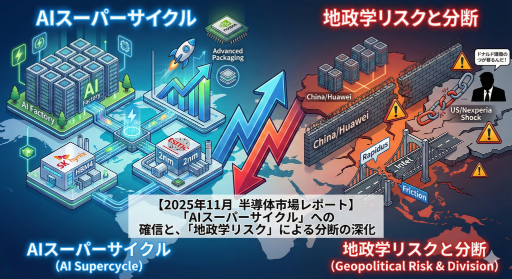 【2025年11月版　投資家向け】「AIスーパーサイクル」への確信と、「地政学リスク」による分断の深化