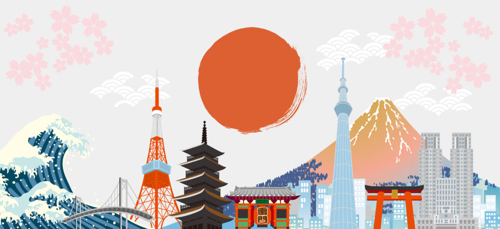 日本のイメージイラスト東京 - Semicon.TODAY