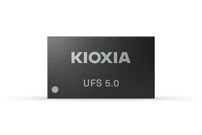 キオクシア、次世代スマホ向けUFS 5.0メモリのサンプル出荷開始！AI性能を飛躍させる新規格