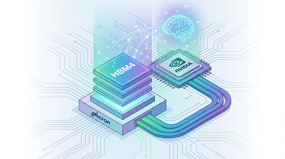 Micron、NVIDIA Vera Rubin向けHBM4量産開始、AI高速化を推進