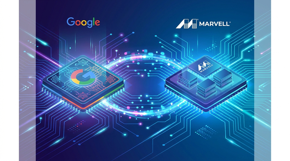 Google、AIチップ開発でMarvellと連携　2027年までに新TPU・MPU設計完了目指す