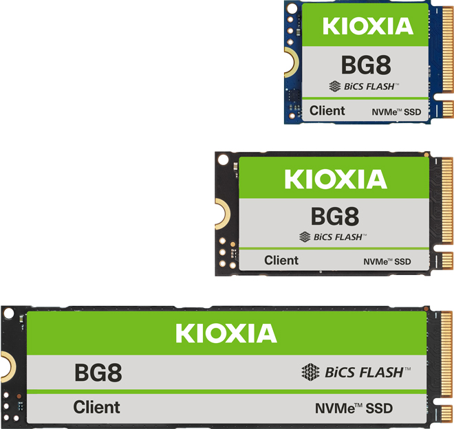 PCIe 5.0 SSD「KIOXIA BG8」登場！次世代PCの高速化を牽引