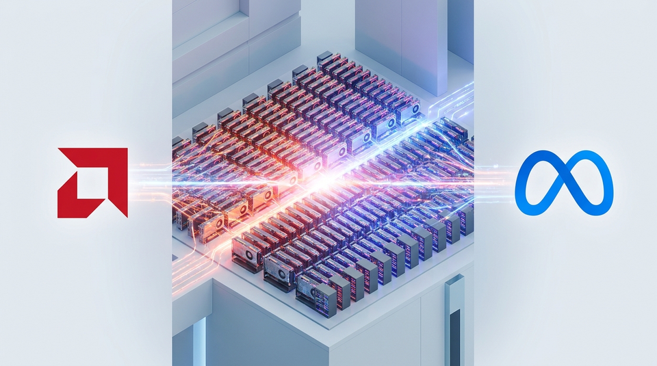 AMDとMeta、AIインフラ拡大で提携 – 6ギガワット規模のGPU展開へ