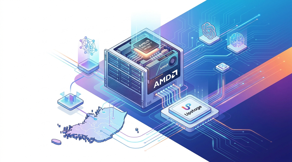 AMDとUpstage、韓国でのAIインフラ強化で協業拡大