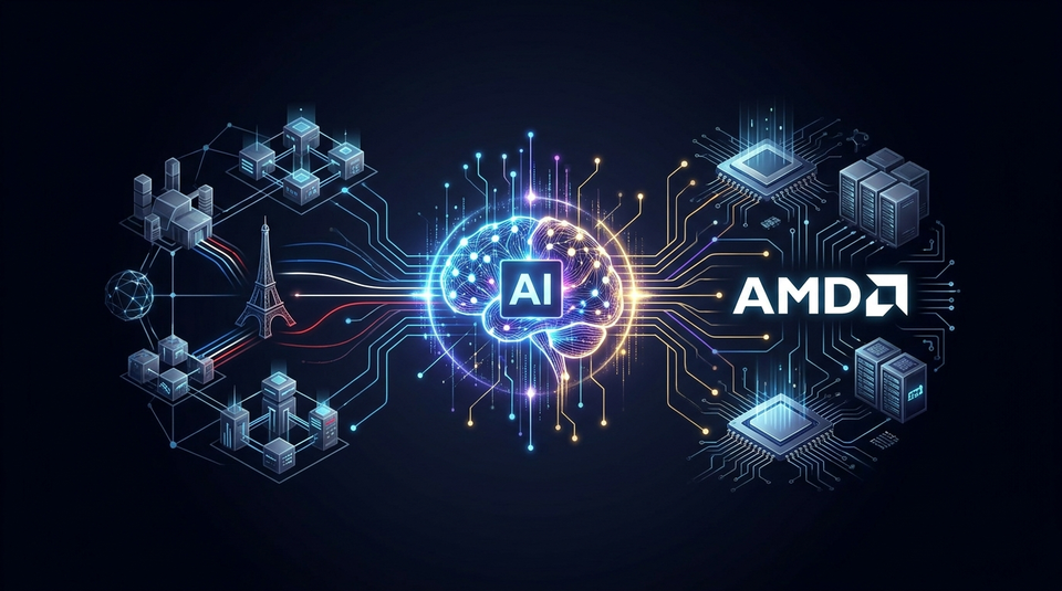 AMDと仏政府、AI研究開発とオープンエコシステム拡大で提携