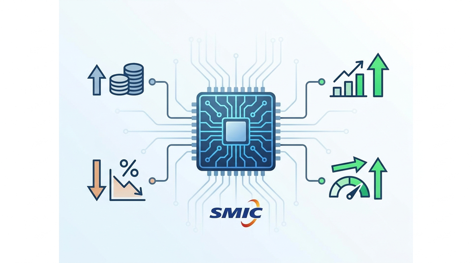 SMIC、2026年第1四半期決算：売上微増、利益は前年同期比減