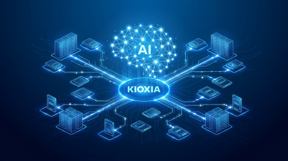キオクシア、「AI推論時代」へ成長戦略を大胆転換！データセンター比率60％超へ