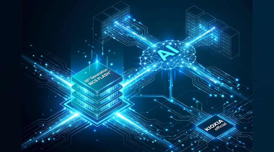 キオクシア、AI時代を支える次世代フラッシュメモリ「第10世代BiCS FLASH™」サンプル出荷開始！