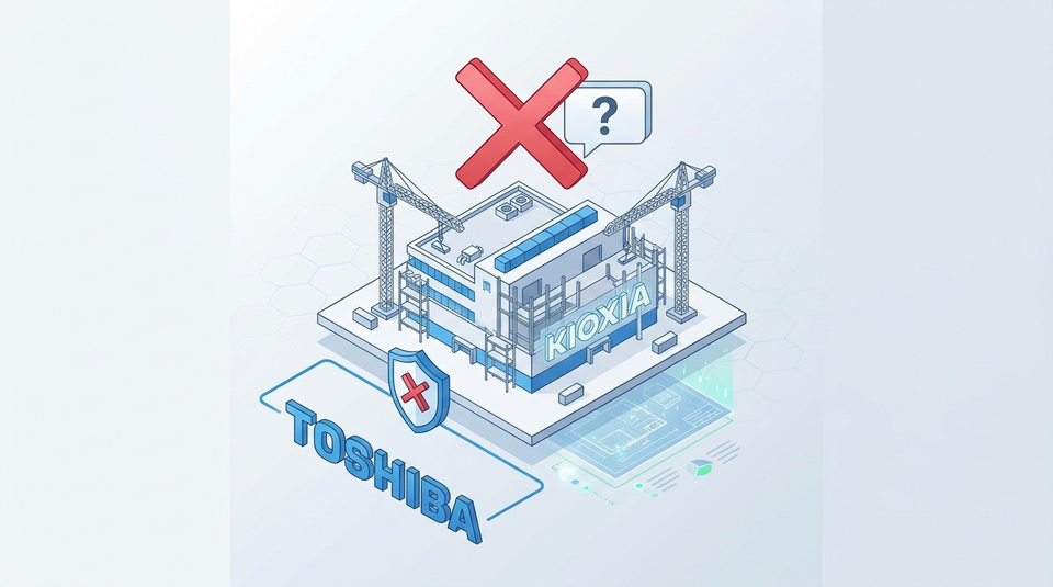 キオクシア新棟建設「当社発表ではない」東芝が声明