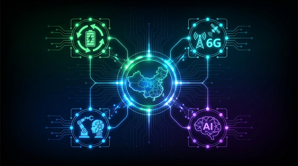 中国、EVバッテリー規制を策定へ 6G、AI、ロボット産業も加速