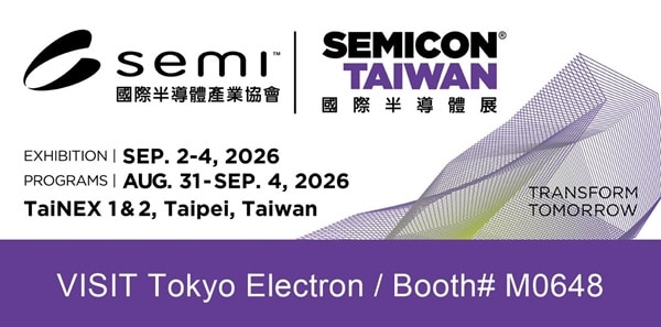 東京エレクトロン、SEMICON Taiwan 2026で半導体技術の未来を語る
