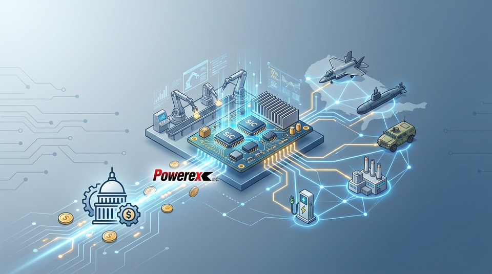 米CHIPS法、Powerex社に300万ドル補助―先端パワーモジュール国産化へ