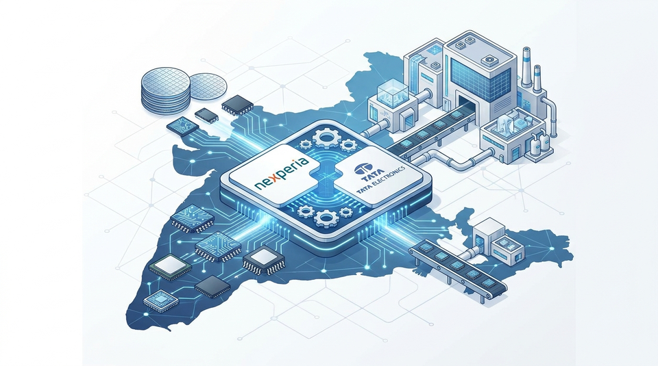 NexperiaとTata Electronics、半導体製造で戦略的提携を発表