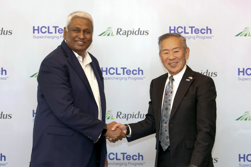 RapidusとHCLTechが次世代半導体で提携、インドに専用開発拠点を開設